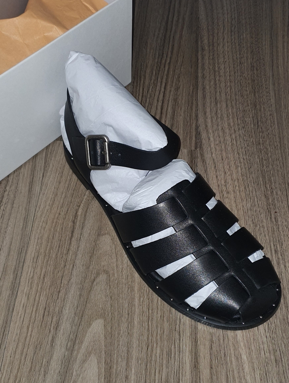 Italian Leather Fisherman Sandal
